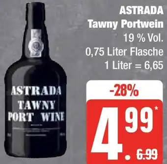 Edeka ASTRADA Tawny Portwein 0,75 Liter Flasche Angebot