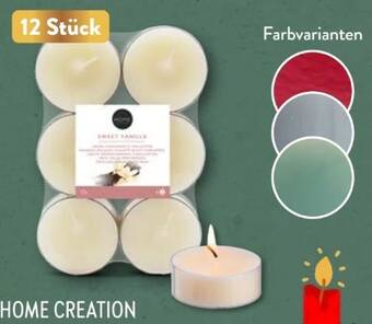 Aldi Nord Parfümierte maxi-teelichter Angebot