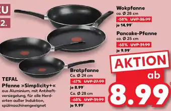 Kaufland TEFAL Pfanne Simplicity Angebot