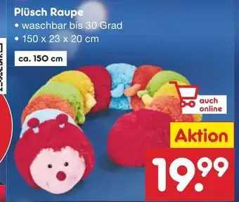 Netto Marken-Discount Plüsch Raupe Angebot