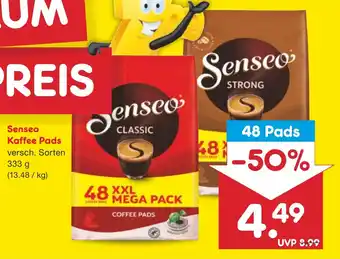 Netto Marken-Discount Senseo Kaffee Pads versch. Sorten 333g Angebot