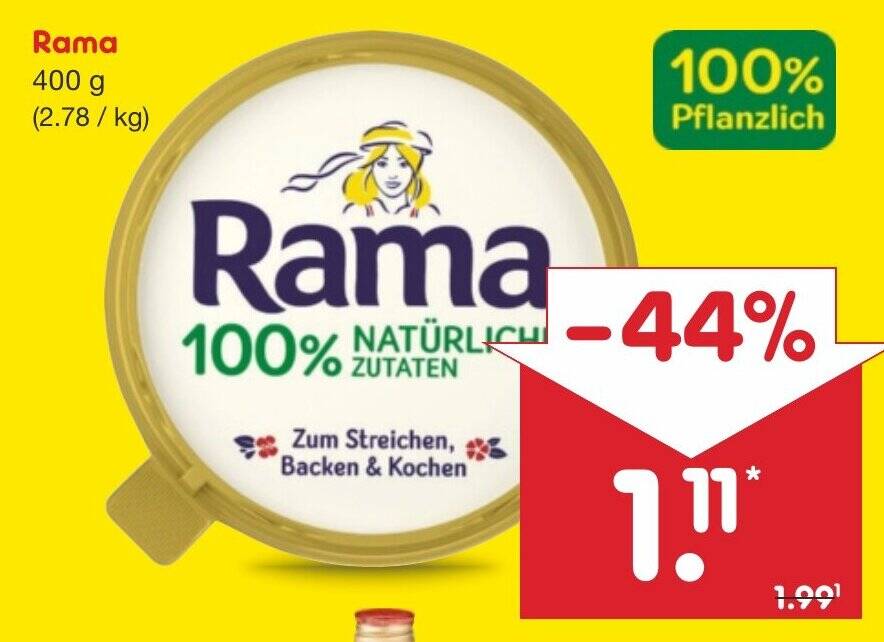 Schãne Welcher Discounter Hat Rama Im Angebot Fotos