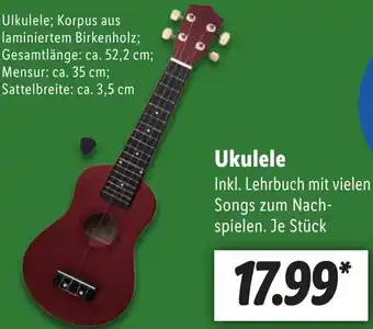 Lidl Ukulele Angebot