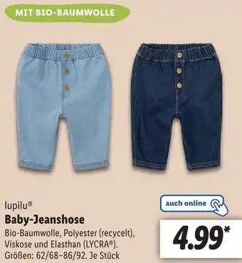 Lidl lupilu Baby-Jeanshose Angebot