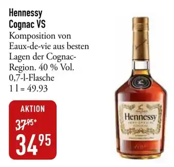 Galeria Markthalle Hennessy Cognac VS 700ml Angebot