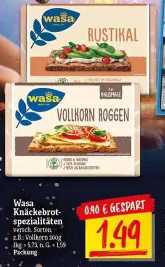 NP Discount Wasa Knäckebrot-spezialitäten Angebot