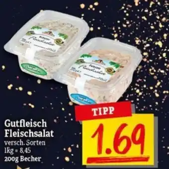 NP Discount Gutfleisch Fleischsalat 200g Becher Angebot