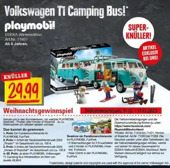 NP Discount playmobil Volkswagen Ti Camping Bus! Angebot