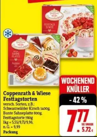 NP Discount Coppenrath & Wiese Festtagstorten Angebot