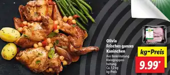 Lidl Olivia Frisches ganzes Kaninchen ca. 1,2 kg Angebot