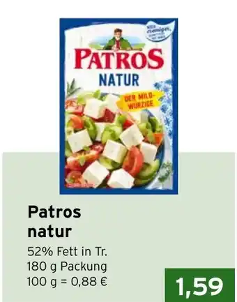 CAP Markt Patros natur 180g Angebot