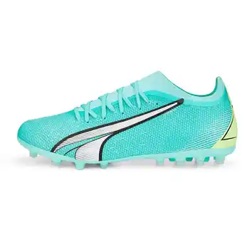 Intersport Puma herren fussball-rasenschuhe ultra match mg electric peppermint-puma white 44 Angebot