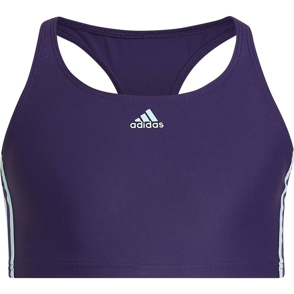 Adidas kinder bikini fit 2pc 3s y dpurpl 116 Angebot bei Intersport