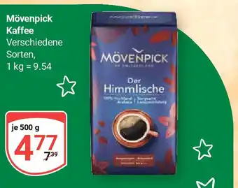 Globus Mövenpick Kaffee Verschiedene Sorten, je 500 g Angebot