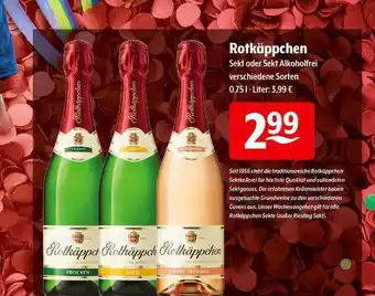 Getränke Hoffmann Rotkäppchen Angebot