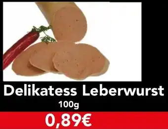 CAP Markt Delikatess Leberwurst 100 g Angebot