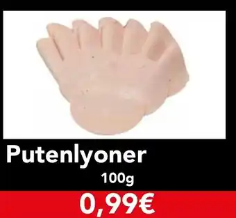 CAP Markt Putenlyoner 100g Angebot