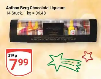 Globus Anthon Berg Chocolate Liqueurs 14 Stück, 219 g Angebot