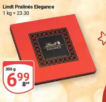 Globus Lindt Pralinés Elegance 300 g Angebot