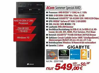 ACom PC Acom Sommer Special AMD Angebot