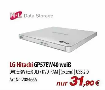 ACom PC Lg-hitachi GP57EW40 Weiß Angebot