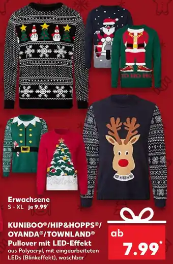 Kaufland KUNIBOO/HIP&HOPPS/ OYANDA/TOWNLAND Pullover mit LED Effekt Angebot