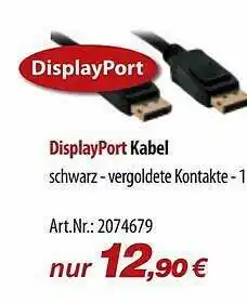 ACom PC Displayport Kabel Angebot