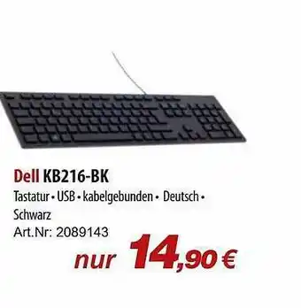 ACom PC Dell KB216-BK Angebot