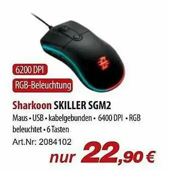 ACom PC Sharkoon Skiller SGM2 Angebot