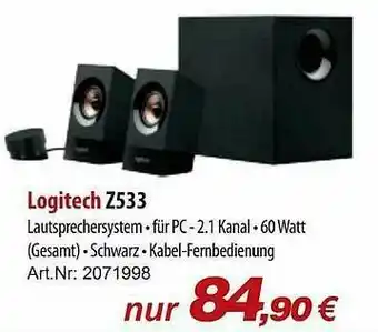 ACom PC Logitech Z533 Angebot