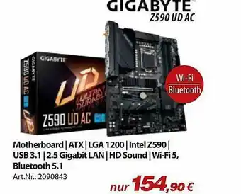 ACom PC Gigabyte Z590 UD AC Angebot