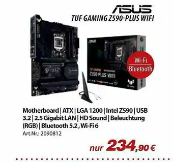 ACom PC Asus Tuf Gaming Z590-plus Wifi Angebot