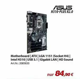 ACom PC Asus H310-PLUS R2.0 Angebot