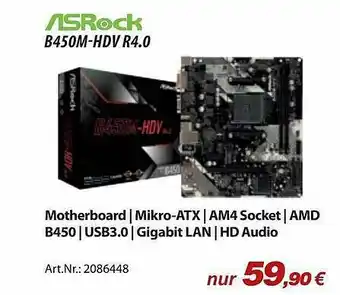 ACom PC Asrock B450m-hdv R4.0 Angebot