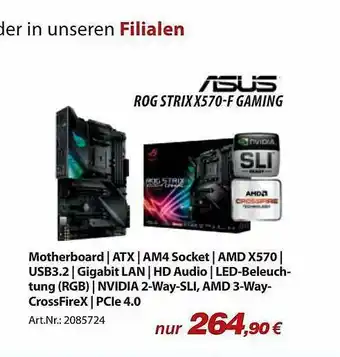 ACom PC Asus Rog Strix X750-f Gaming Angebot