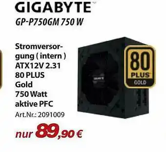 ACom PC Gigabyte Gp-p750gm 750 W Angebot