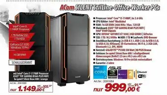 ACom PC Acom Silent Stilline-office-worker Pcs Angebot