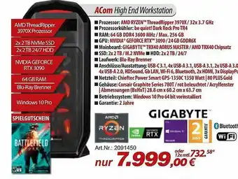 ACom PC Acom High And Workstation Angebot