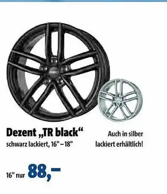 Automeister Dezent „tr Black” Angebot