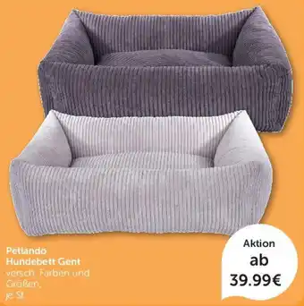 ZooRoyal Petlando Hundebett Gent Angebot