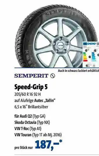 Automeister Semperit Spee-grip 5 Angebot