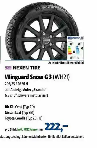 Automeister Nexen Tire Winguard Snow G3 Angebot