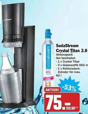 AEZ Sodastream Crystal Titan 2.0 Angebot