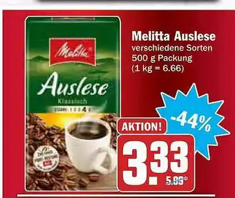 AEZ Melitta Auslese Verschiedene Sorten Angebot