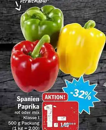 AEZ Spanien Paprika Rot Oder Mix Angebot