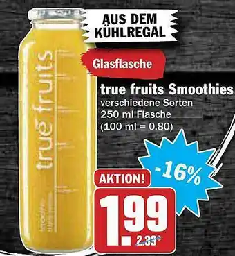 AEZ True Fruits Smoothies Verschiedene Sorten Angebot