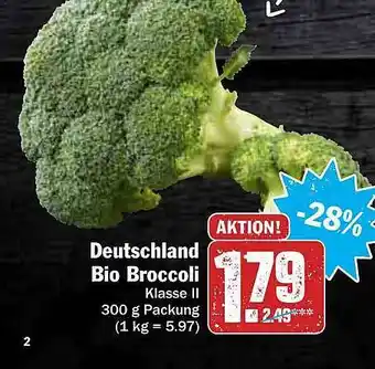 AEZ Deutschland Bio Broccoli Angebot