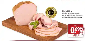 Wasgau Fleischkäse 100g Angebot