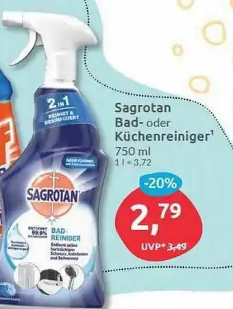 Budni Sagrotan Bad Oder Kuchenreiniger Angebot