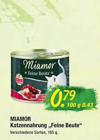 Floraland Miamor Katzennahrung „feine Beute” Angebot